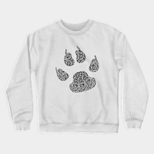 Pet paw Crewneck Sweatshirt